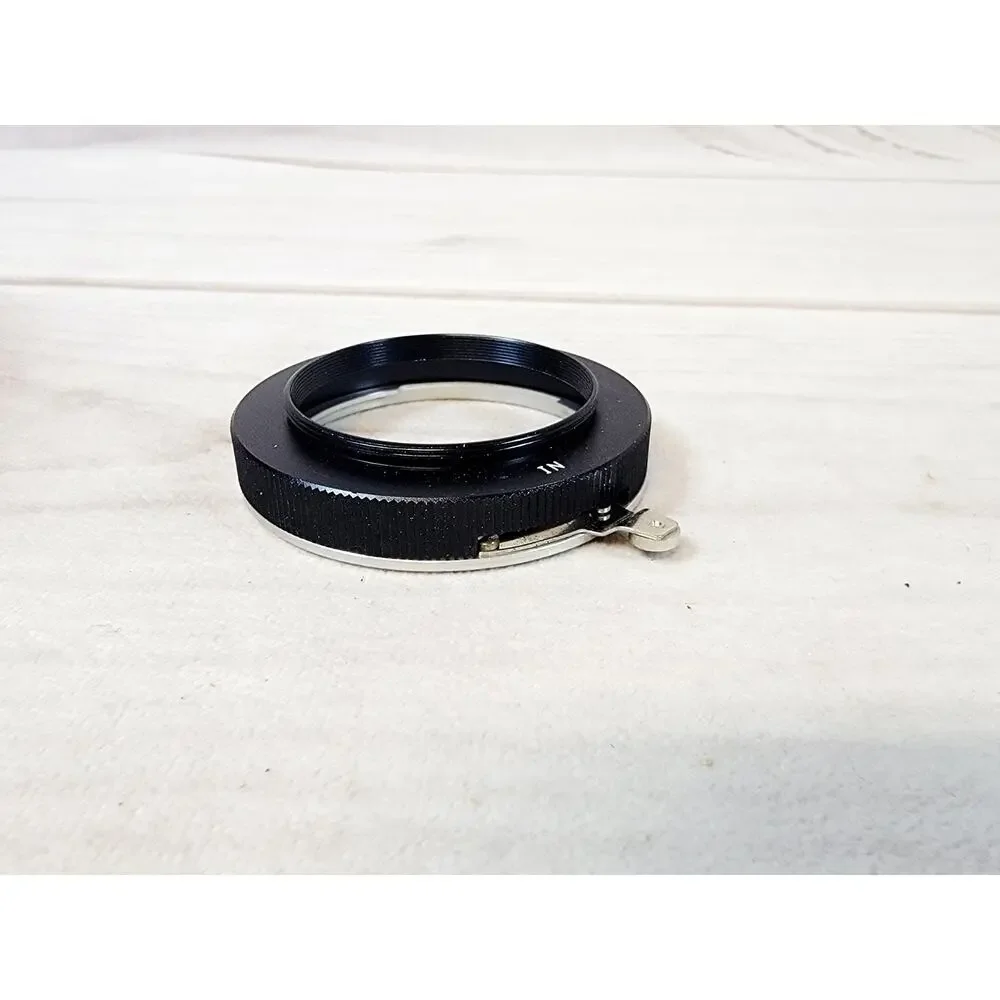 IN Aluminum Lens Adapter Ring for Bellows Focusing Attachment Nikon F, Photomic